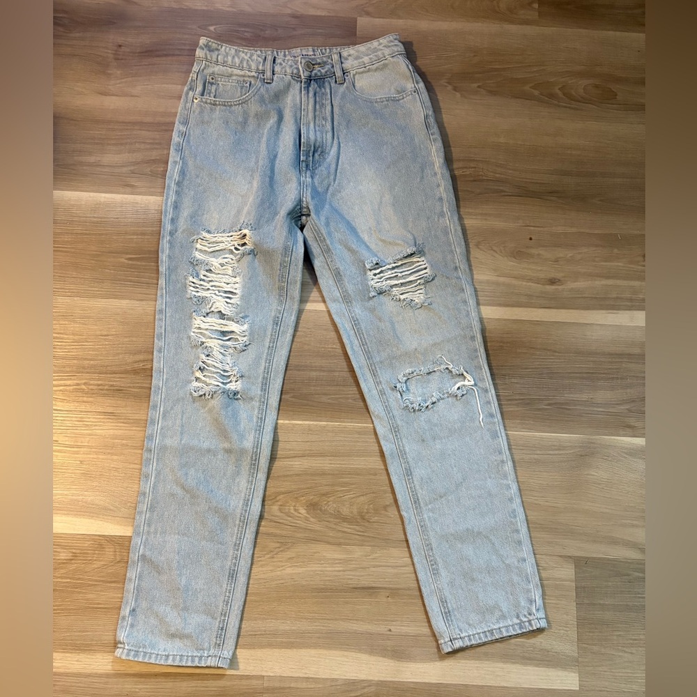 Lucky Brand High Rise Mom Jeans - Size 4/27